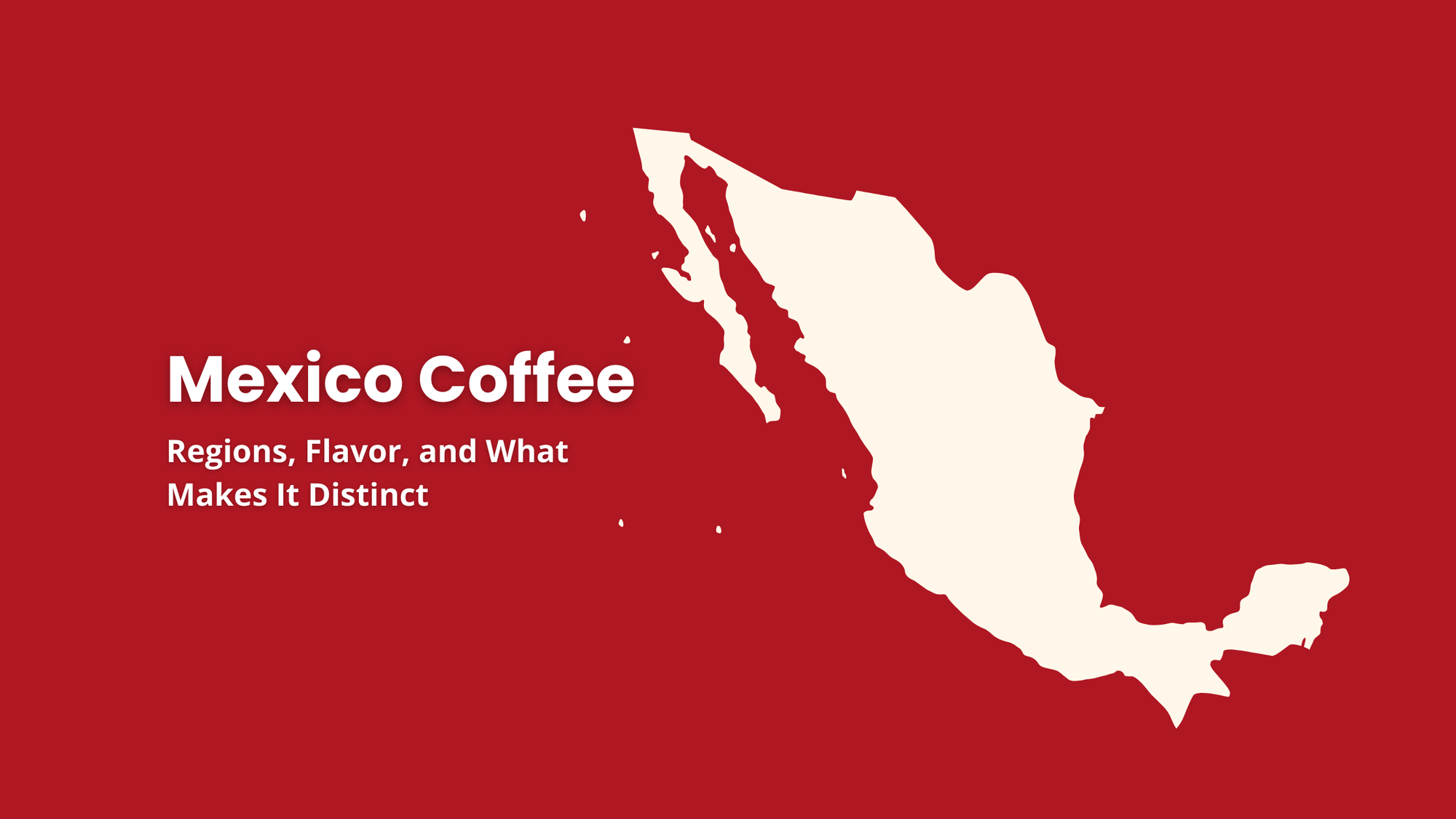 Mexico, a coffee-producing country shaped by regional diversity, tradition, and smallholder farming